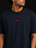 AHNKAR Embroidered  Unisex Terry Oversized Tee