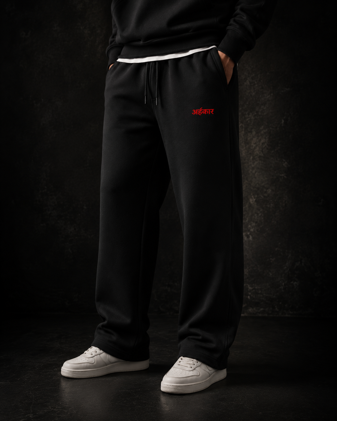 Ahnkar embroidered Sweatpants