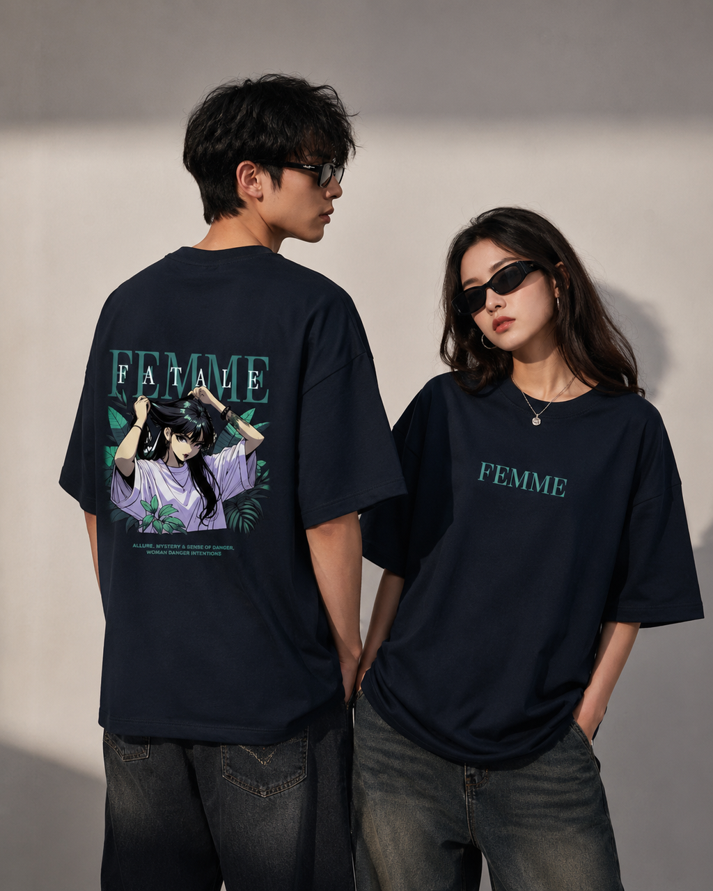FEMME Unisex Terry Oversized Tee