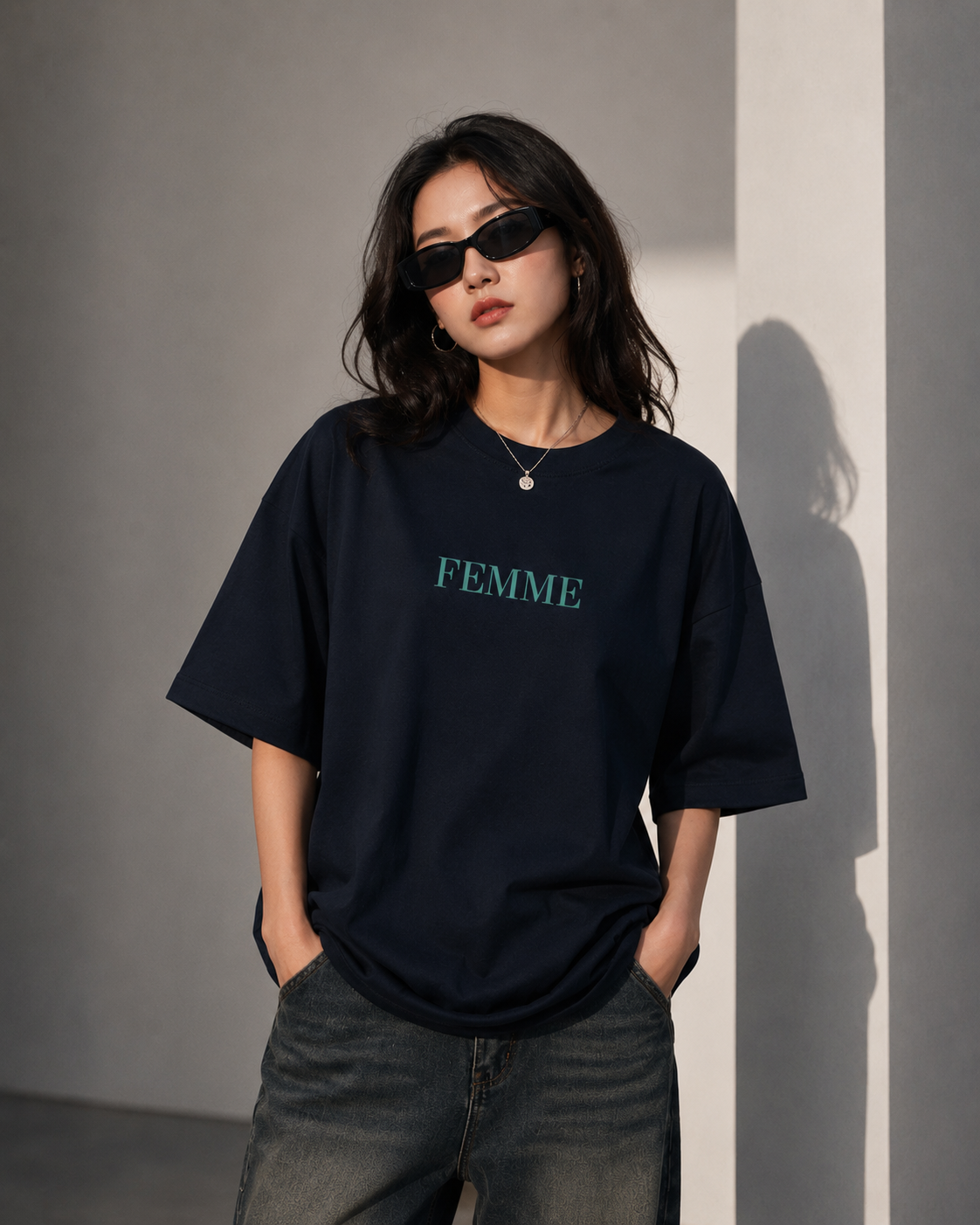 FEMME Unisex Terry Oversized Tee