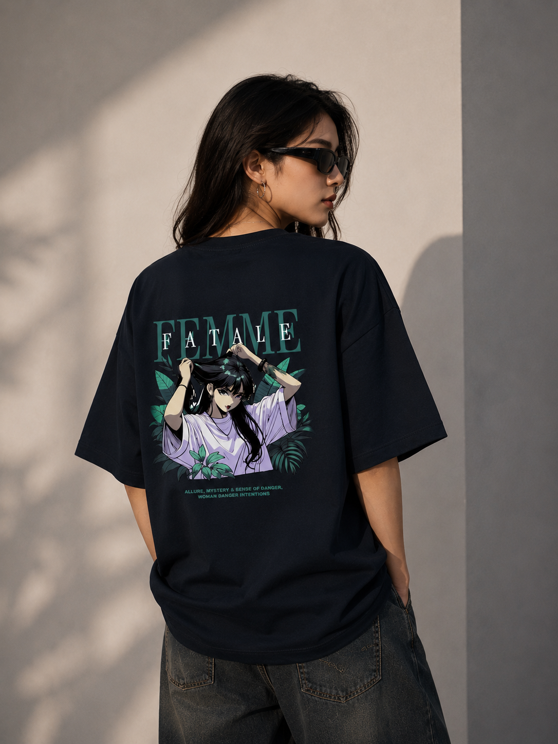 FEMME Unisex Terry Oversized Tee
